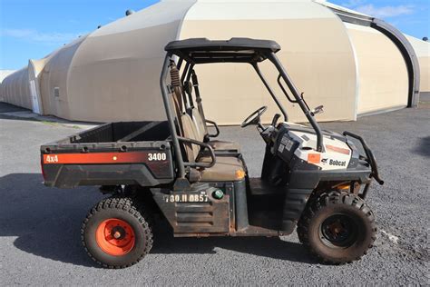 2012 Bobcat 3400 Utv With Hydraulic Dump Bed 1416 Hours Runsdrives