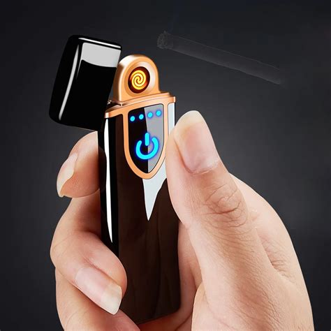 New Thin USB Charging Lighter Touch Screen Electronic Cigarette