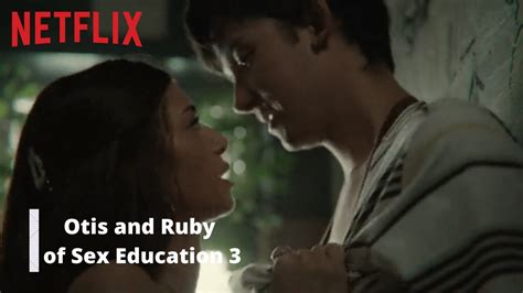 Otis And Ruby Kissing Scene Sex Education Topmoviesclips Youtube