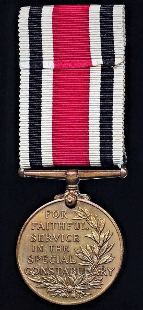 Aberdeen Medals Special Constabulary Long Service Medal Gvi First