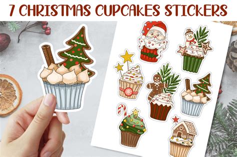 Christmas Sticker Bundle Christmas Sticker Tags Png By Artfm