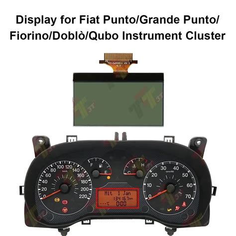 Dashboard Lcd Scherm Voor Fiat Punto Grande Punto Fiorino Doblo Qubo