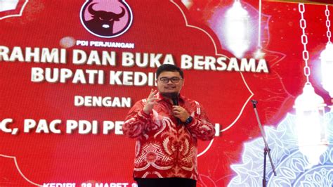 PDI Perjuangan Kabupaten Kediri Dukung Mas Dhito Maju Pilkada 2024