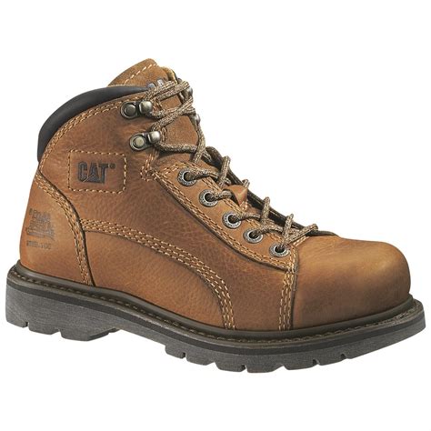 Women's Caterpillar® Lander Mid Work Boots - 195620, Work Boots at ...