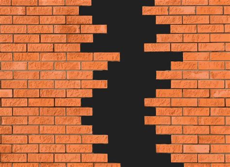 Red Brick Wall Hole Vector Illustration 11152499 Vector Art At Vecteezy