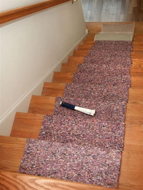 How To Install Pre Padded Carpet On Stairs With Wood Resnooze