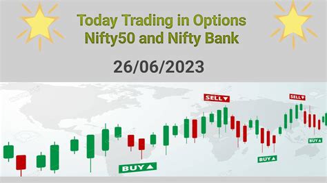 Live Option Trading In Nifty 50 And Bank Nifty 26062023 Youtube