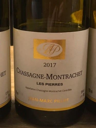 Jean Marc Pillot Chassagne Montrachet Les Pierres Vivino Us