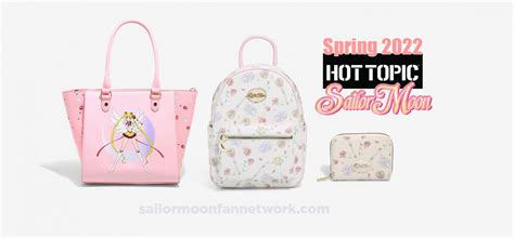 Hot Topic Sailor Moon Spring 2022 Exclusive Bag Wallet Collection