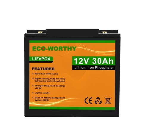 Eco Worthy Longer Factory Wholesale V Ah Lifespan Lithium Lifepo