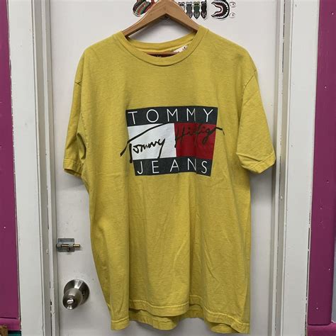 Vintage Tommy Hilfiger Tommy Jeans Tee Tagged Depop