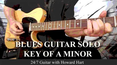 BLUES GUITAR SOLO COMBINING CHORD AND RHYTHM PLAYING WITH LEAD WORK