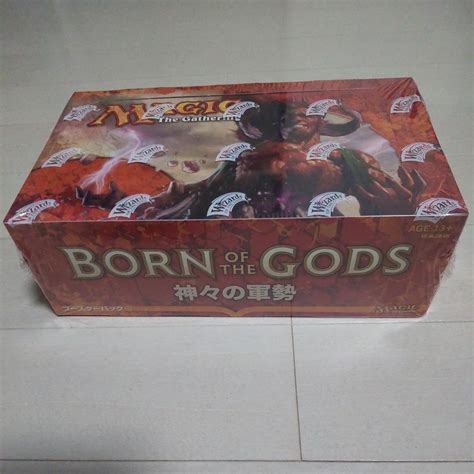 Mtg マジック：ザ・ギャザリング 神々の軍勢ブースターbox 日本語版 Bng 新品 未開封 パック、ボックス、特殊セット