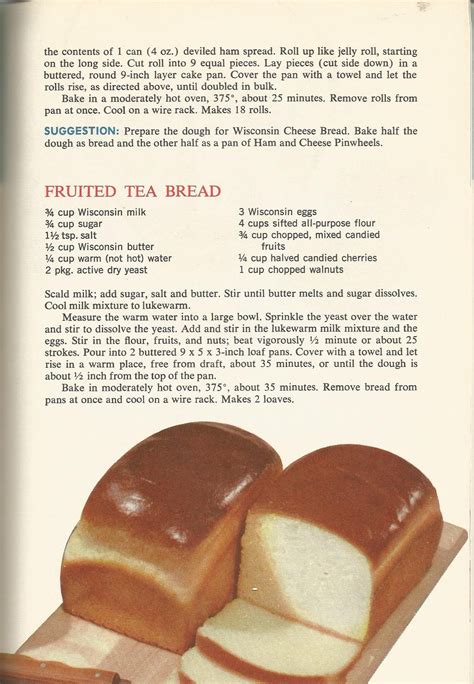 Vintage Recipes 1950s Breads Doughnuts And Muffins Artofit