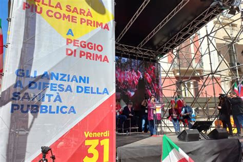 Cgil E Spi In Piazza A Bari Diritto Alla Salute Per Tutti Non Solo