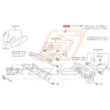 Clips Origine Subaru Wrx Et Sti Stef Design