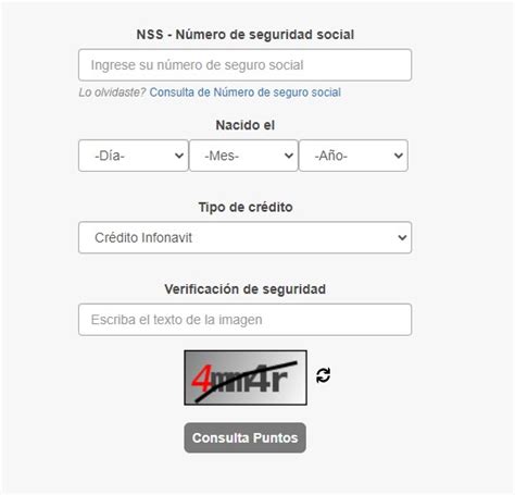 Puntos Infonavit Checa Tus Puntos De Infonavit En L Nea