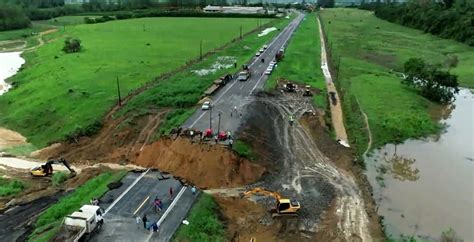 Chuva No Es Confira Onde Ficam Os Trechos De Rodovias Interditados