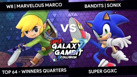 Super Ggxc W Marvelous Marco Toon Link Vs Bandit Sonix Sonic Top