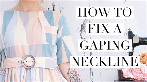 How Do You Fix A Gaping Neckline Flawlessly