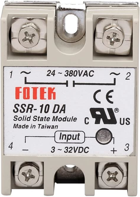 5 Stück Halbleiterrelais SSR 10DA 25DA 40DA 50DA 60DA 100DA Kühler 3