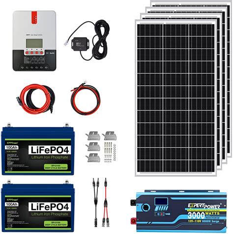 5 Best Solar Panel Kits With Battery And Inverter Spheral Solar