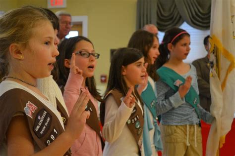 Girl Scouts Honored With We Are Proud Of You Award North Kingstown