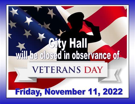 Veterans Day Nov 11th 2022