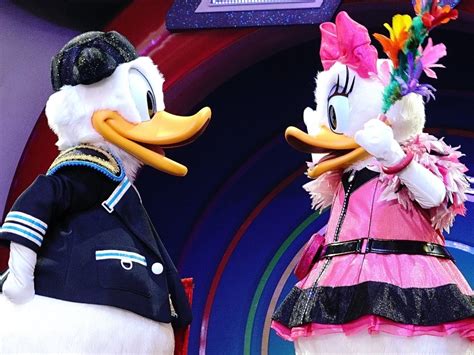 ドナルドとデイジーの・・キス？ ミキ衛門★disney Dream Club★