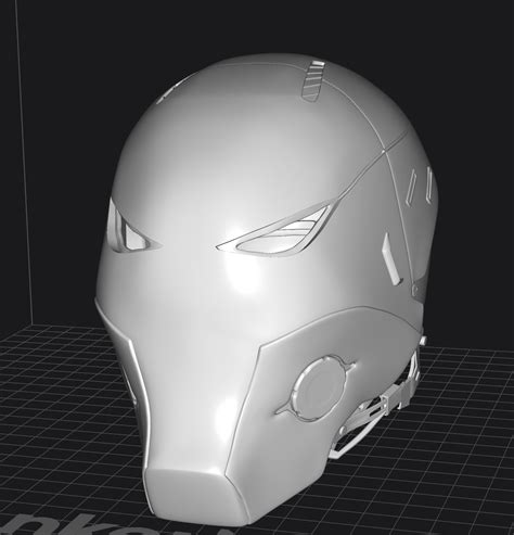 Red Hood Arkham Knight Helmet By Ejonen Download Free Stl Model