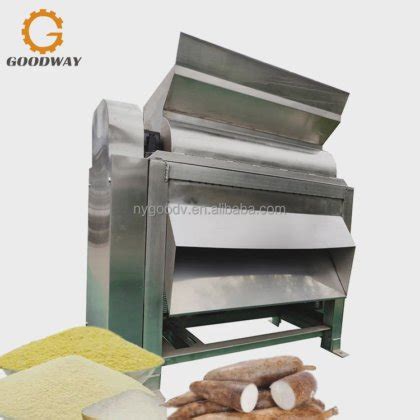 Electric Cassava Grater Tons Per Hour High Efficiency Processing