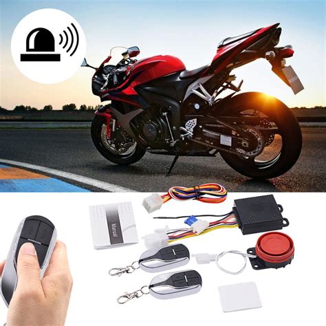 12V Universal Motorcycle Alarm System Scooter Anti Theft Security Alarm