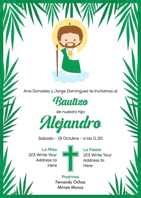 San Judas Invitation Customizable Template DIY Bobotemp In 2023