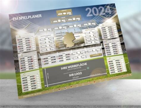 Field Edition WM Faltplaner 2026 Mit Ihrem Logo