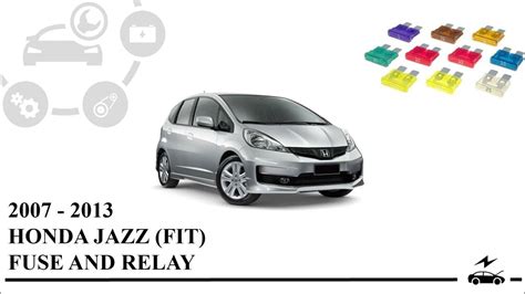 Fuse Box Diagram Honda Fit 2g Jazz And Relay With Assignment And Location Youtube