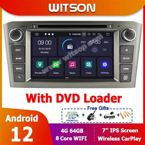 WITSON Reproductor Multimedia Para Coche Autorradio Con Android PX5