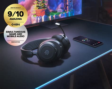 Arctis Nova 7 PC Gaming Headset With Almighty Audio SteelSeries