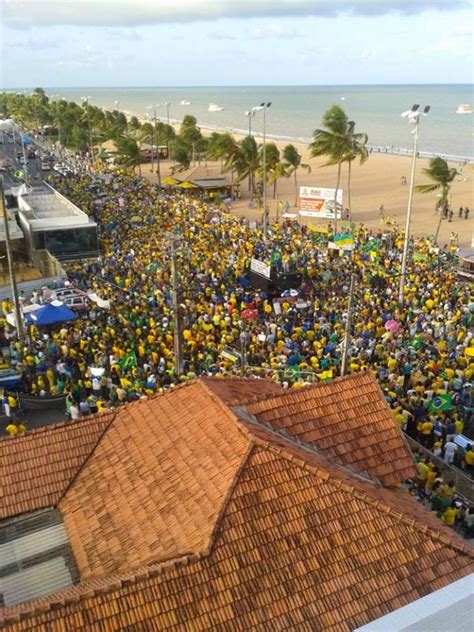 Protesto Em Jo O Pessoa Milhares Lotam O Busto De Tamandar Dom Aldo