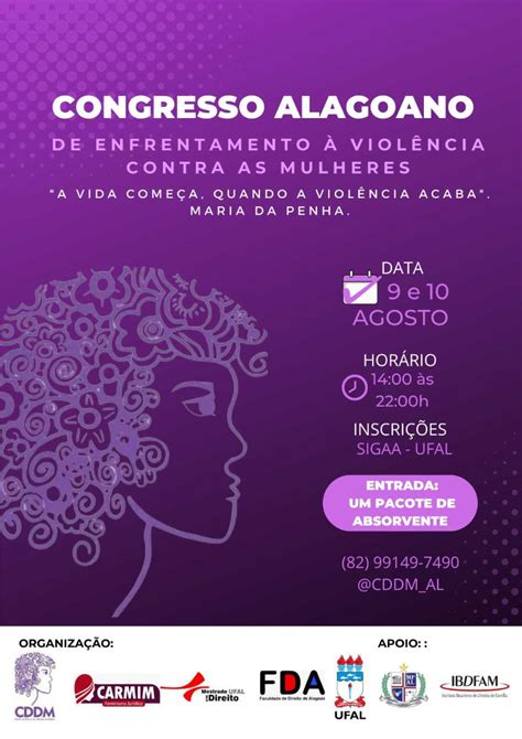 Congresso Alagoano Debate O Enfrentamento Viol Ncia Contra Mulheres