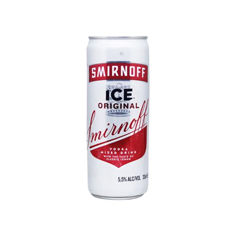 BEBIDA ICE ORIGINAL SMIRNOFF 330ml ALIMENTA ANGOLA RETAIL LDA