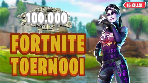 15 Kill Win In Een €100 000 Fortnite Solo Toernooi Youtube