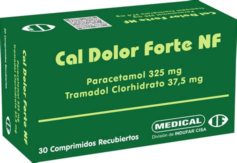 CAL DOLOR FORTE NF COMPR REC X 30 Laboratorios Indufar C I S A