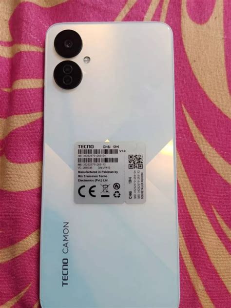 Tecno Camon 19 Neo Used Mobile Phone For Sale In Punjab