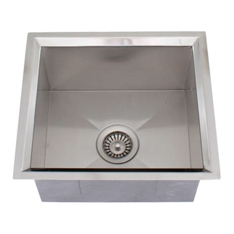 Ticor S208 Undermount 16 Gauge Stainless Steel Kitchen Sink