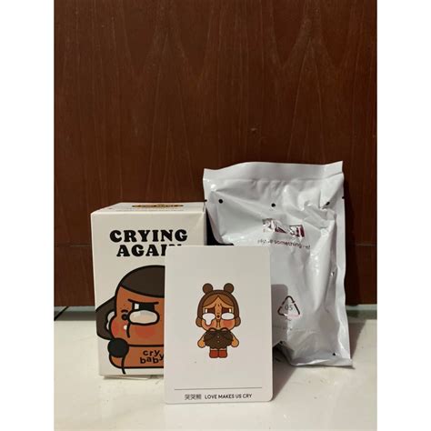 Jual Ready Selected Pop Mart Crybaby Crying Again Series Figures