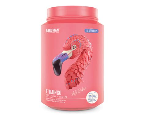 Proteína Vegetal Birdman Fitmingo Sabor Blueberry 1 02 kg Coppel