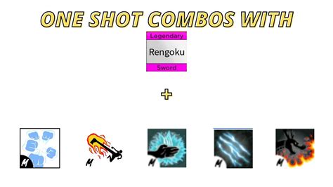 Rengoku Every V Fighting Styles One Shot Combos Blox Fruits