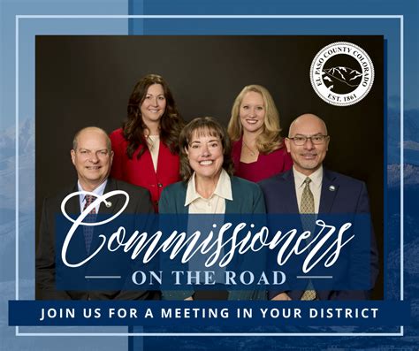 Commissioners On The Road El Paso County Colorado