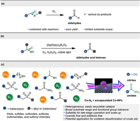 Approaches To Oxidative Cleavage And Functionalization Of C S Bonds A