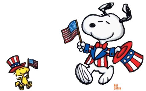 Download High Quality 4th Of July Clipart Snoopy Tran